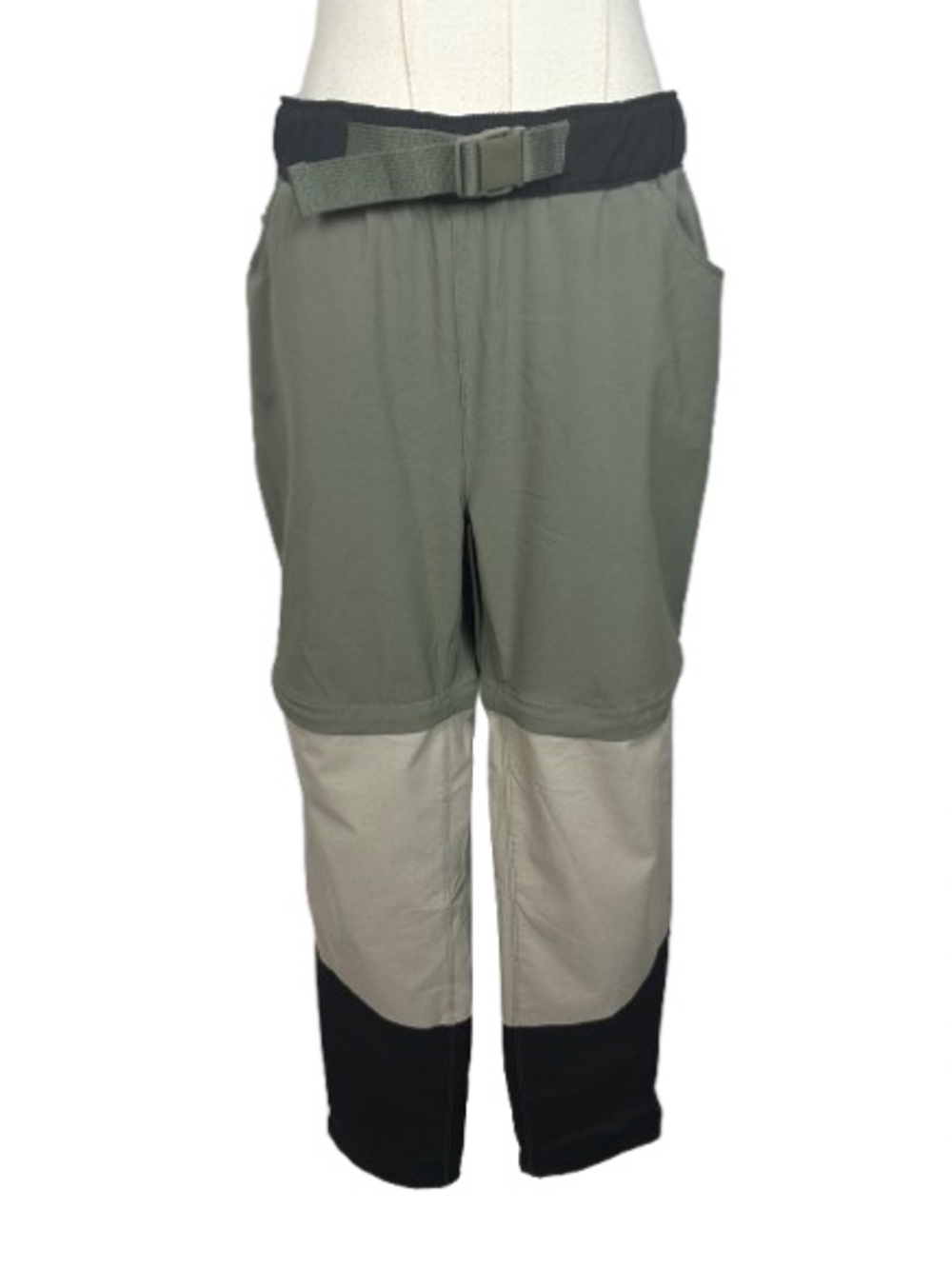 Eddie Bauer Women’s Three-Tone Convertible Cargo Pants Size 10